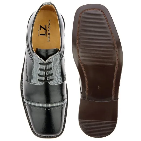 Swish Leather Oxford Style Dress Shoes