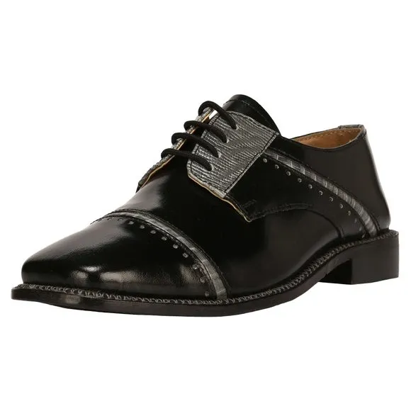 Swish Leather Oxford Style Dress Shoes