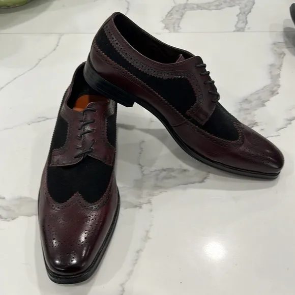 Tallia Sergio Wingtip Men’s Dress Shoes. Size 10.5