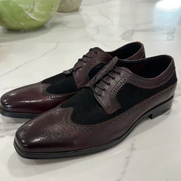 Tallia Sergio Wingtip Men’s Dress Shoes. Size 10.5