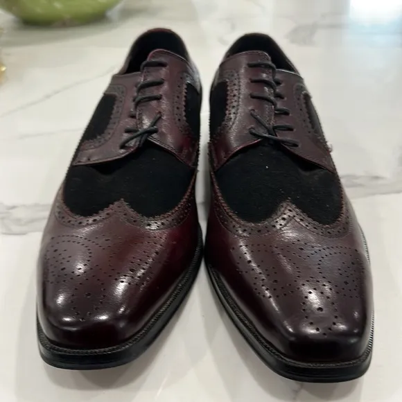 Tallia Sergio Wingtip Men’s Dress Shoes. Size 10.5