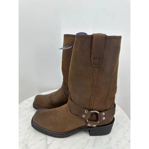 Temporary Price Drop! NIB Durango DB594 Brown Leather Motorcycle Boots Men’s 8.5