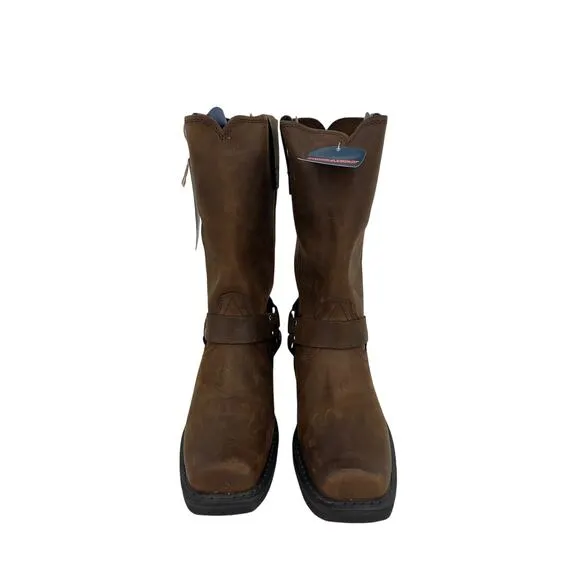 Temporary Price Drop! NIB Durango DB594 Brown Leather Motorcycle Boots Men’s 8.5