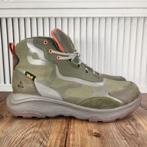 Teva Geotrecca RP Mens Sz 12 Olive Green Outdoor Waterproof Hiking Boots 1129588