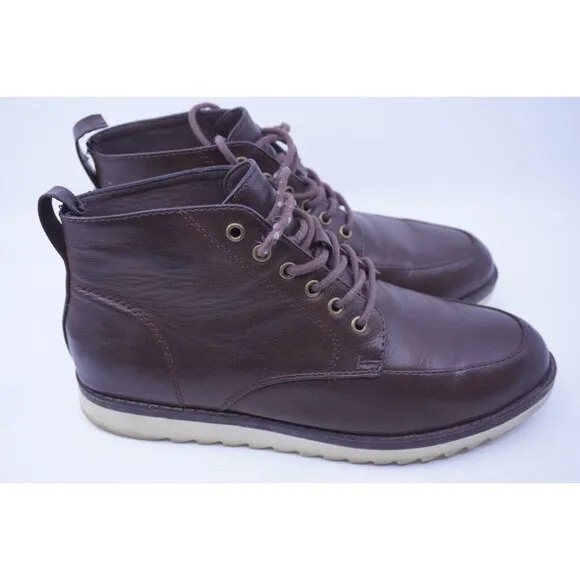 The Frye &amp; Co. Titus Chukka Boots Brown Lace Up Leather Men Size 9 M