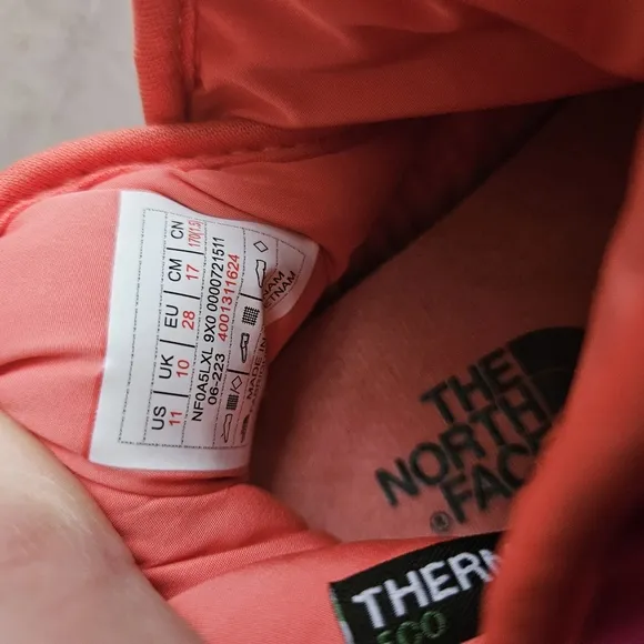 The North Face Kids Thermoball Traction Bootie indoor outdoor …