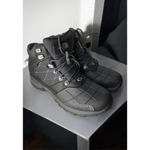 THE NORTH FACE Men's size 14 Snow Boots Insulated Waterproof Winter Boots Black