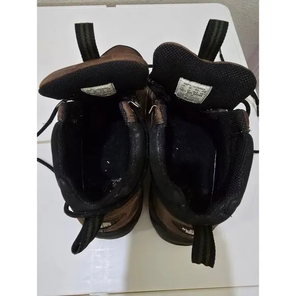 The North Face Mid Hiking Boots Brown Outdoor Active Shoes Men's Size 7.5