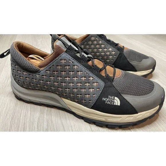 The North Face Mountain Sneaker Cradle XtraFoam Hiking Trail Shoes Mens 13‎ Gray