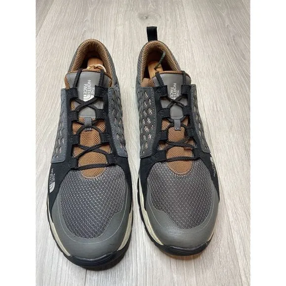 The North Face Mountain Sneaker Cradle XtraFoam Hiking Trail Shoes Mens 13‎ Gray