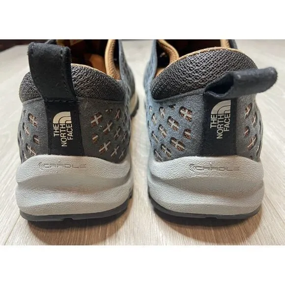 The North Face Mountain Sneaker Cradle XtraFoam Hiking Trail Shoes Mens 13‎ Gray