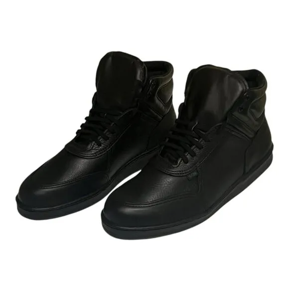 Thorogood Code 3 Mid Cut Street Black Leather Athletic Boots Men's Size 11 W