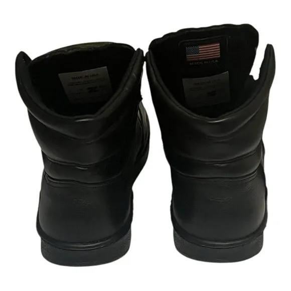 Thorogood Code 3 Mid Cut Street Black Leather Athletic Boots Men's Size 11 W