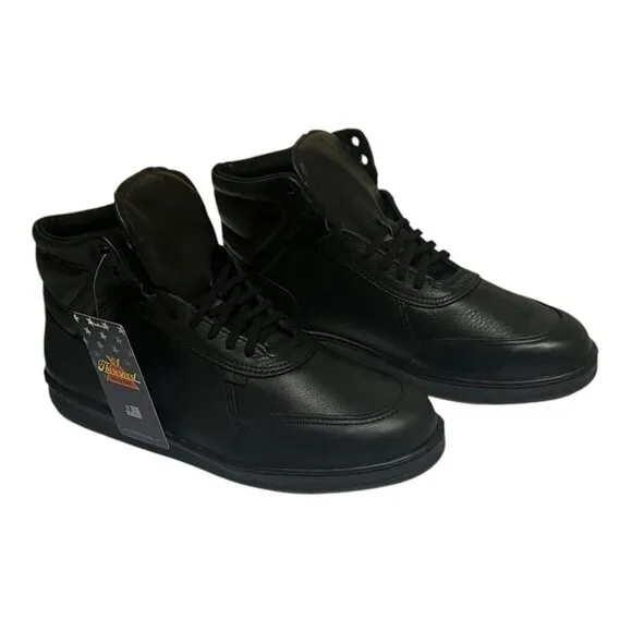 Thorogood Code 3 Mid Cut Street Black Leather Athletic Boots Men's Size 11 W
