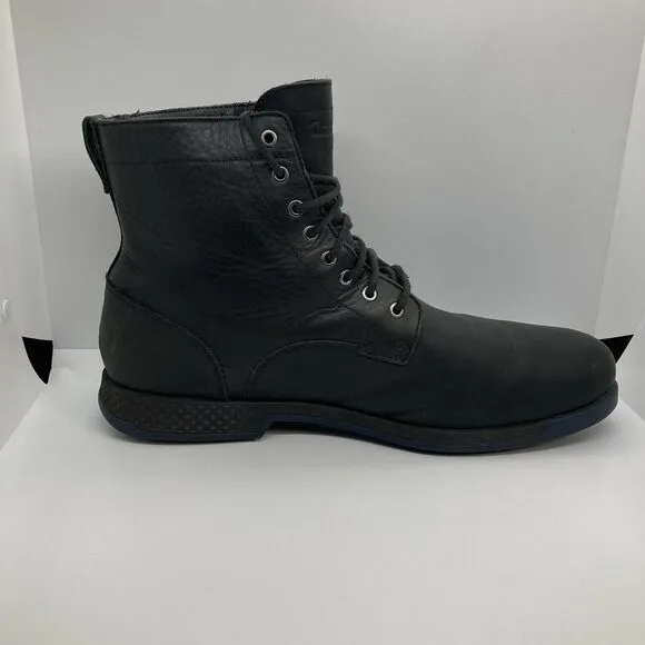 Timberland Boots Men Size 11.5 6Black Working Composite Toe‎ Boots