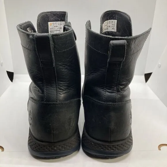 Timberland Boots Men Size 11.5 6Black Working Composite Toe‎ Boots