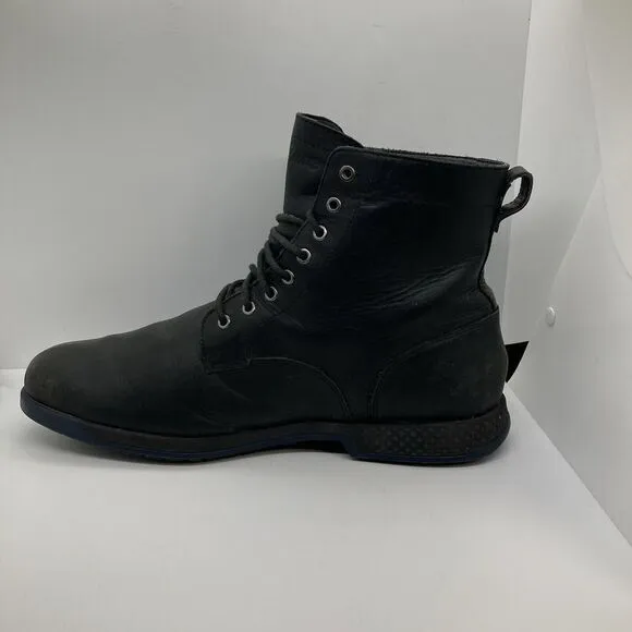 Timberland Boots Men Size 11.5 6Black Working Composite Toe‎ Boots