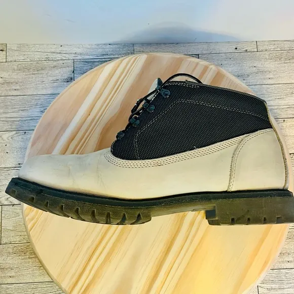 Timberland Men waterproof Boots Size13 Campsite Chukka Cement NBK Factory Second