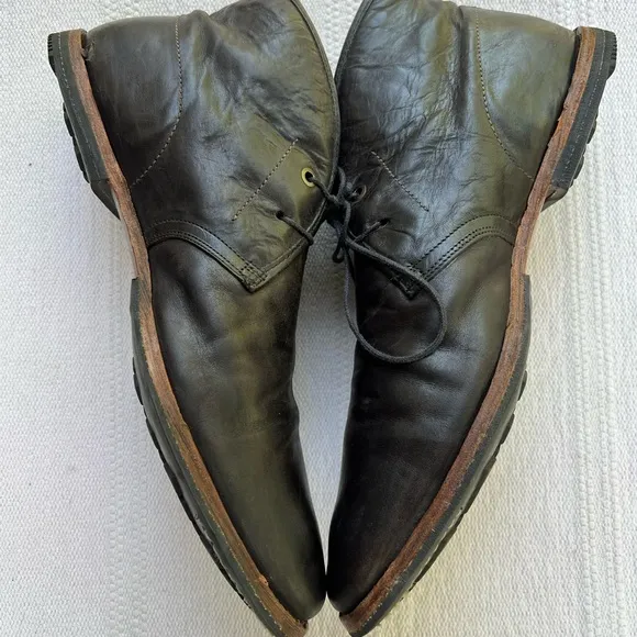 Timberland Men Wodehouse Chukka Boots Black Leather 12