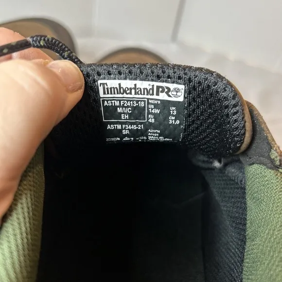 Timberland PRO Men's Reaxion Waterproof Composite Toe Boot Brown 14W