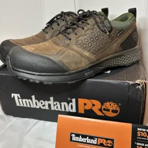Timberland PRO Men's Reaxion Waterproof Composite Toe Boot Brown 14W