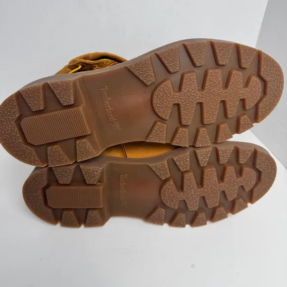 Timberland Shoes Roll Top Ripstop WP Wheat Brown Men Boots Size 11 6634A New