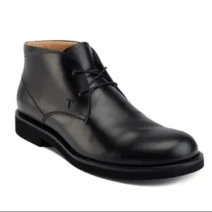 Tod’s Tolacco Chukka boots black leather men 8