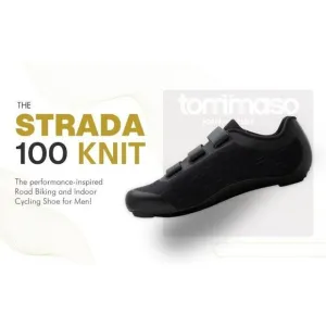 Tommaso Strada 100 Knit Cycling Shoes 2-Hole &amp; 3-Hole Compatible Ergonomic  13