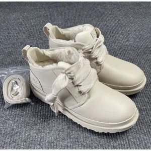 UGG Neumel FT  Sea Salt Leather/ Wool Chukka Ankle Boots Men US 12/ EUR 45 - NEW