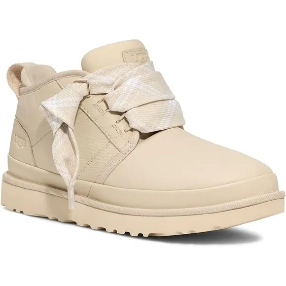 UGG Neumel FT  Sea Salt Leather/ Wool Chukka Ankle Boots Men US 12/ EUR 45 - NEW