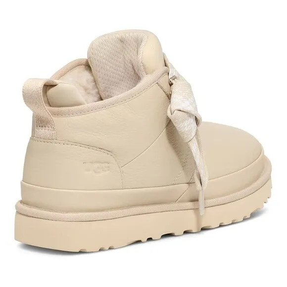 UGG Neumel FT  Sea Salt Leather/ Wool Chukka Ankle Boots Men US 12/ EUR 45 - NEW