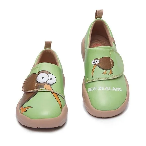 UIN Kid's Walking Shoes Casual Comfort Boy Girl (KIWI-APPLE GREEN TOLEDO II KID)