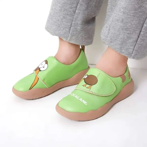 UIN Kid's Walking Shoes Casual Comfort Boy Girl (KIWI-APPLE GREEN TOLEDO II KID)