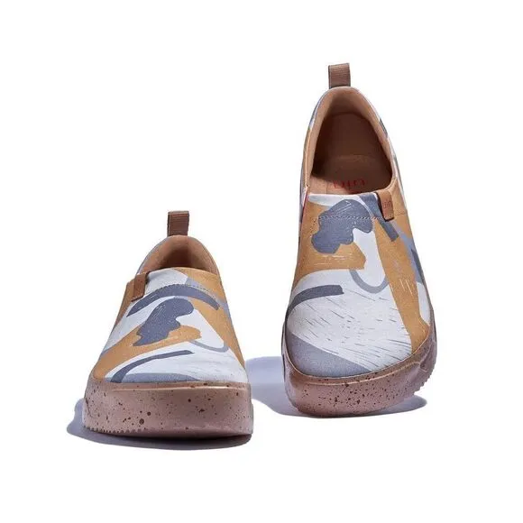 UIN Men's Travel Walking Shoes Casual Sneaker (Towns in the Desert Toledo IX)