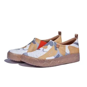 UIN Men's Travel Walking Shoes Casual Sneaker (Towns in the Desert Toledo IX)