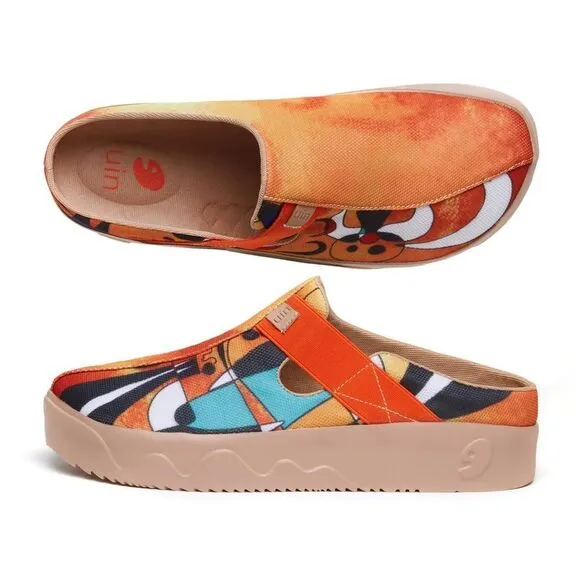 UIN Men's Shoes Knitted Casual Slip On (Sleepless Spain 3 Fuerteventura III)