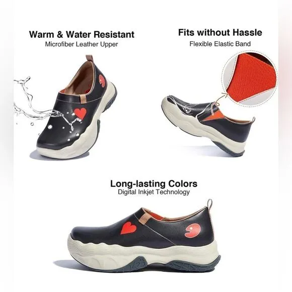 UIN Women's Travel Walking Shoes Casual Fashion Sneaker(lovely Myna 133)