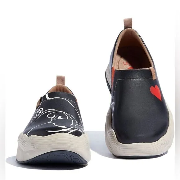 UIN Women's Travel Walking Shoes Casual Fashion Sneaker(lovely Myna 133)