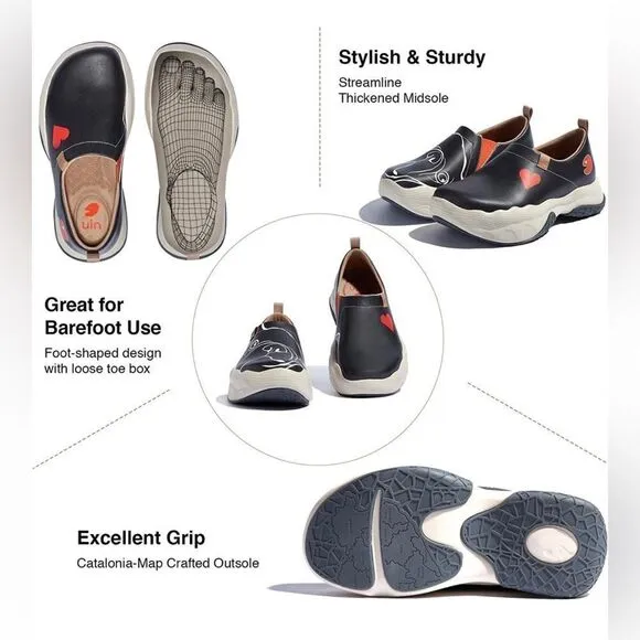 UIN Women's Travel Walking Shoes Casual Fashion Sneaker(lovely Myna 133)