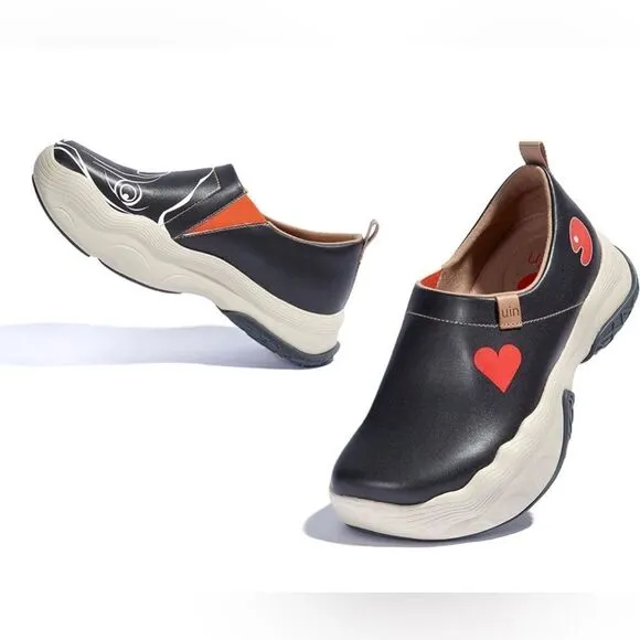 UIN Women's Travel Walking Shoes Casual Fashion Sneaker(lovely Myna 133)