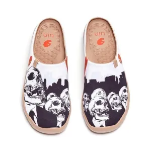 UIN Men's Slipper Comfort Mules Walking Casual Travel Shoes (Vital Spines)