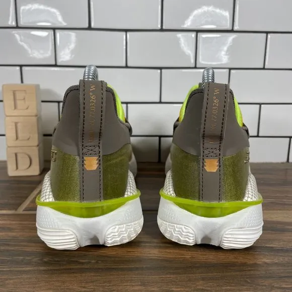 Under Armour Curry 7 Boys Size 5.5Y Shoes Multicolor HOVR Basketball Sneakers