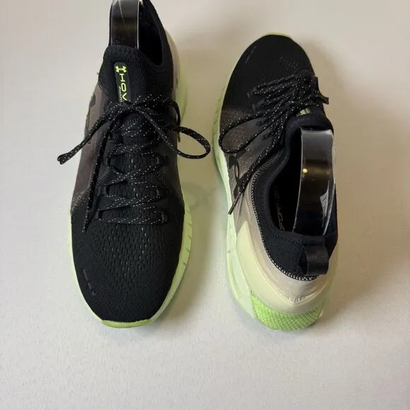 Under Armour HOVR Phantom SE Green Men’s Black Running Tennis Gym Sneakers 10.5