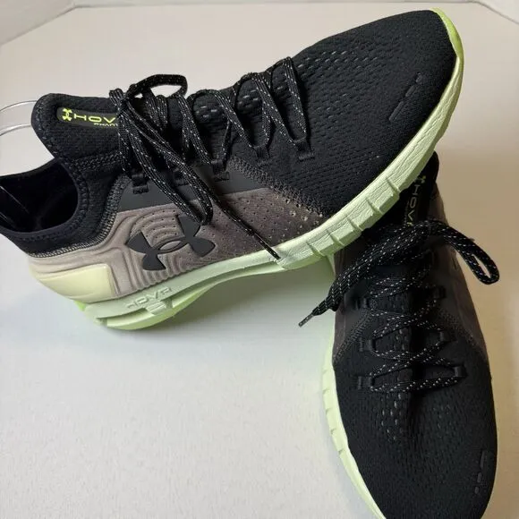 Under Armour HOVR Phantom SE Green Men’s Black Running Tennis Gym Sneakers 10.5