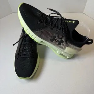 Under Armour HOVR Phantom SE Green Men’s Black Running Tennis Gym Sneakers 10.5