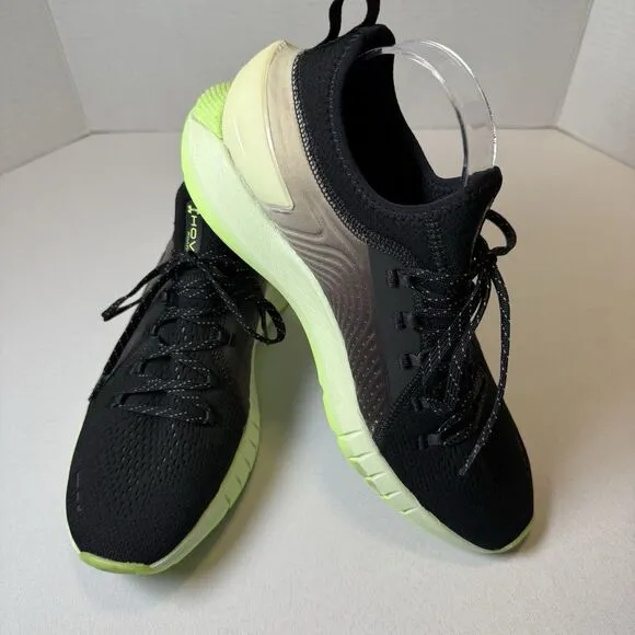 Under Armour HOVR Phantom SE Green Men’s Black Running Tennis Gym Sneakers 10.5