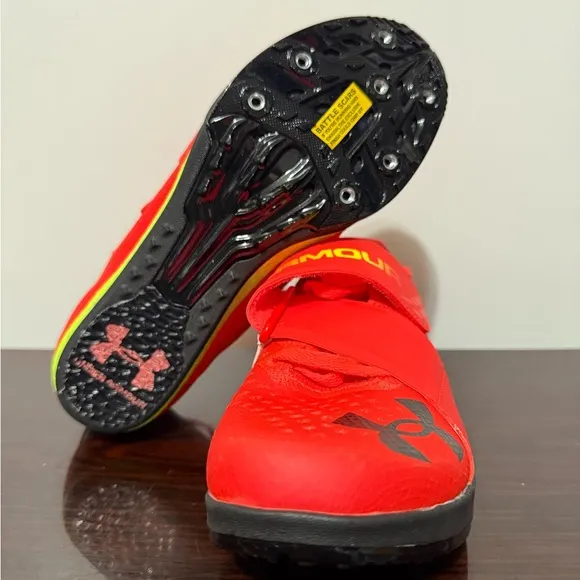Under Armour Long Jump Shoes Track Spikes HOVR Skyline 3021863-601 Men's 9 W10.5