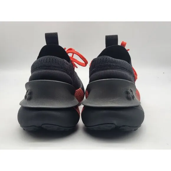 Under Armour Wmns HOVR Phantom 3 Reflect Black Bolt Red Shoes Size 5