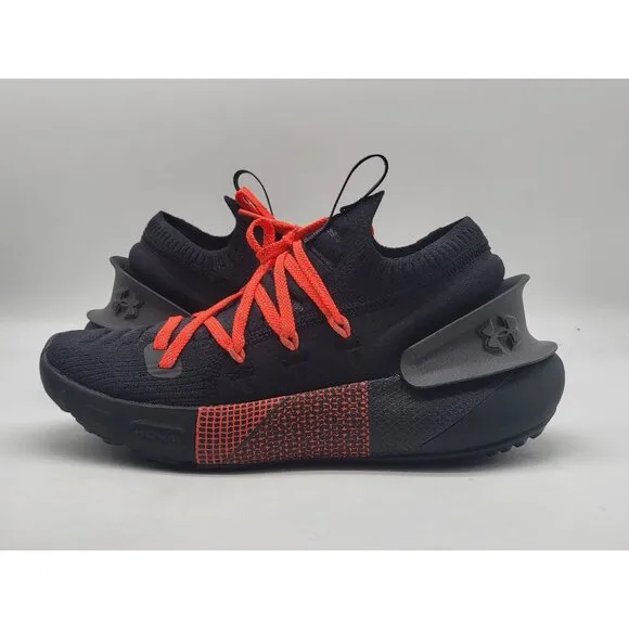Under Armour Wmns HOVR Phantom 3 Reflect Black Bolt Red Shoes Size 5