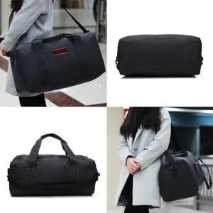 US 1-2Pc Sport Travel Luggage Handbag Tote Shoulder Military Canva Duffle GymBag